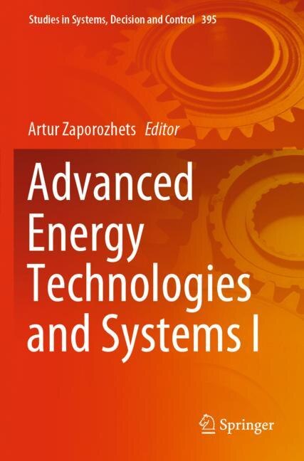 Couverture_Advanced Energy Technologies and Systems I