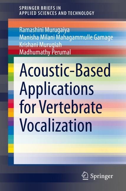 Couverture_Acoustic-based Applications For Vertebrate Vocalization