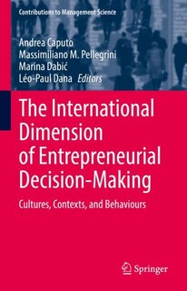 Front cover_The International Dimension Of Entrepreneurial Decision-making