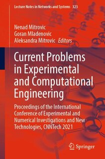 Front cover_Current Problems in Experimental and Computational Engineering