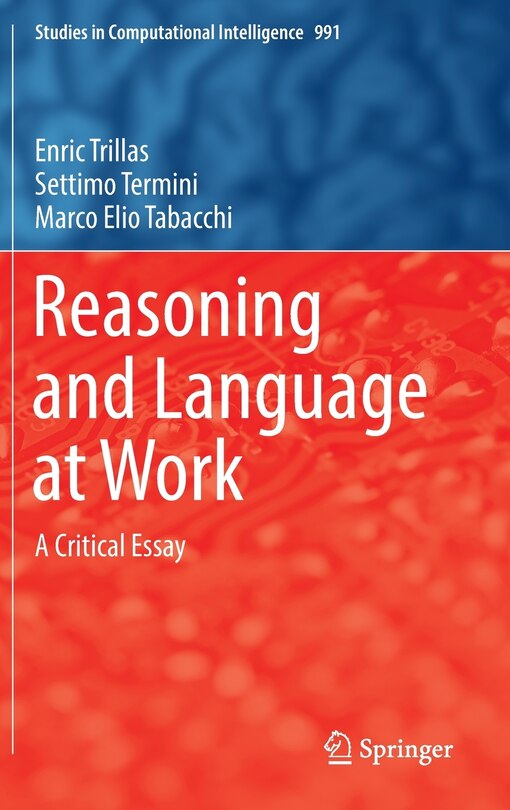 Front cover_Reasoning And Language At Work