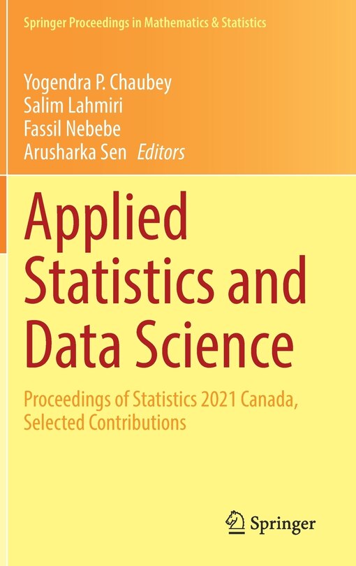 Front cover_Applied Statistics And Data Science