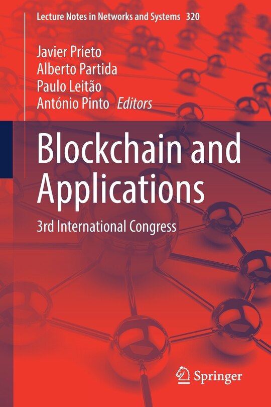 Couverture_Blockchain And Applications
