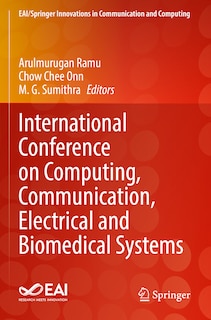 Couverture_International Conference on Computing, Communication, Electrical and Biomedical Systems