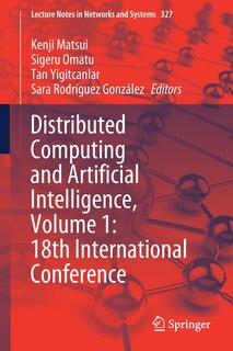 Couverture_Distributed Computing And Artificial Intelligence, Volume 1