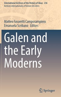 Front cover_Galen And The Early Moderns