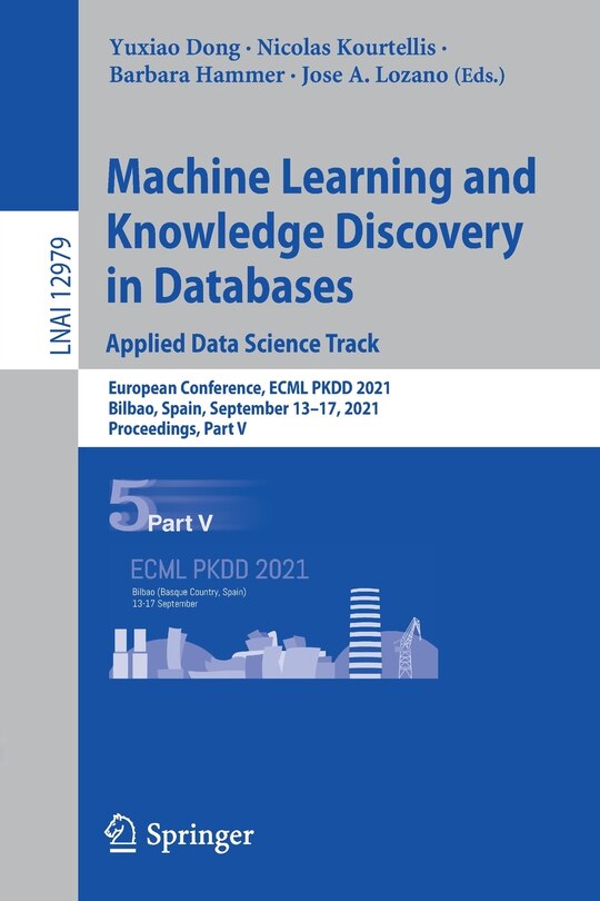 Front cover_Machine Learning And Knowledge Discovery In Databases. Applied Data Science Track