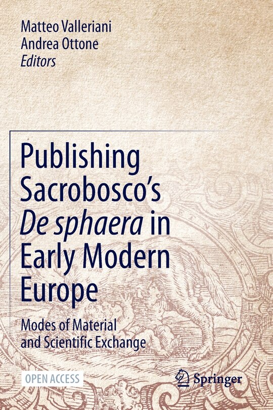 Front cover_Publishing Sacrobosco's De Sphaera In Early Modern Europe