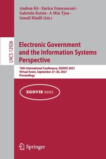 Couverture_Electronic Government And The Information Systems Perspective