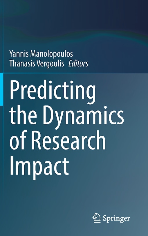 Couverture_Predicting The Dynamics Of Research Impact