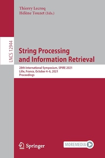Couverture_String Processing And Information Retrieval
