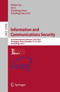 Front cover_Information and Communications Security