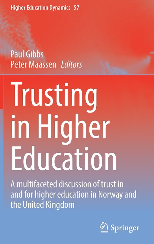 Front cover_Trusting In Higher Education