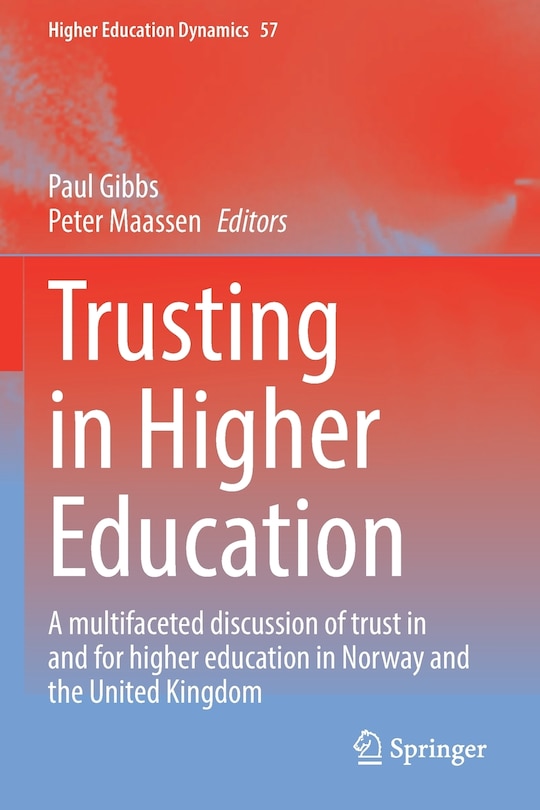 Front cover_Trusting in Higher Education