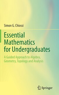 Couverture_Essential Mathematics For Undergraduates