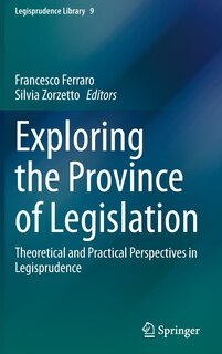 Front cover_Exploring The Province Of Legislation