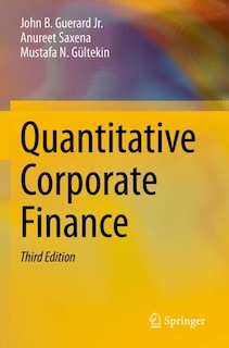 Front cover_Quantitative Corporate Finance