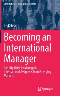 Front cover_Becoming An International Manager