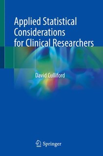 Couverture_Applied Statistical Considerations For Clinical Researchers
