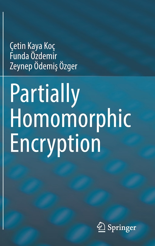 Couverture_Partially Homomorphic Encryption
