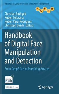 Front cover_Handbook Of Digital Face Manipulation And Detection
