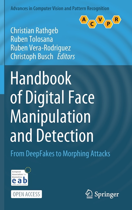 Front cover_Handbook Of Digital Face Manipulation And Detection