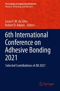 Couverture_6th International Conference on Adhesive Bonding 2021