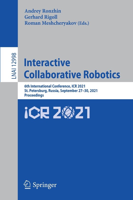 Front cover_Interactive Collaborative Robotics