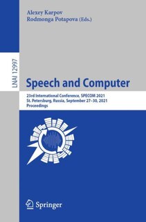 Front cover_Speech and Computer