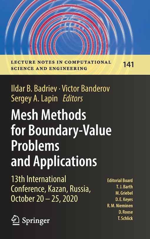 Front cover_Mesh Methods For Boundary-value Problems And Applications