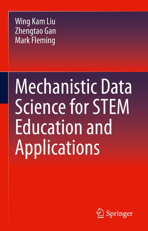 Couverture_Mechanistic Data Science For Stem Education And Applications