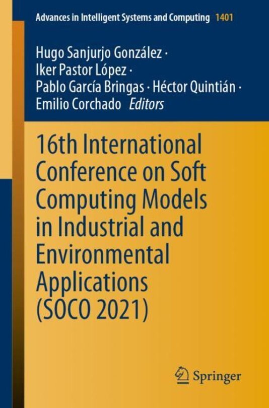 Front cover_16th International Conference On Soft Computing Models In Industrial And Environmental Applications (soco 2021)