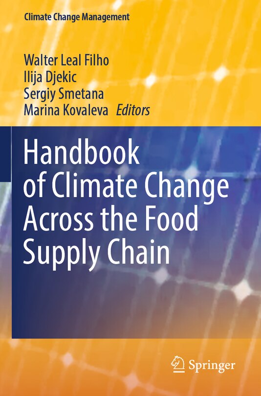 Front cover_Handbook of Climate Change Across the Food Supply Chain