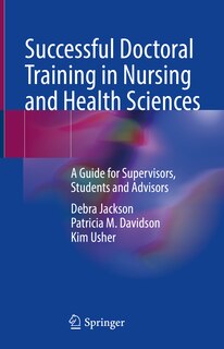 Couverture_Successful Doctoral Training In Nursing And Health Sciences