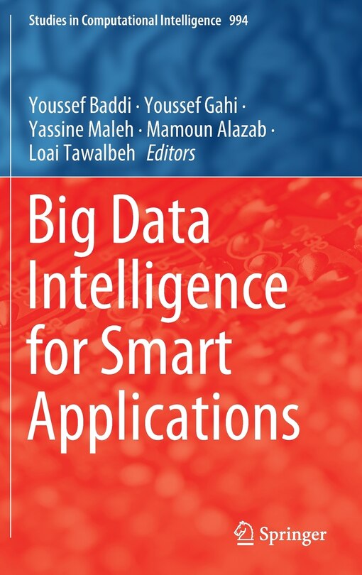 Couverture_Big Data Intelligence For Smart Applications