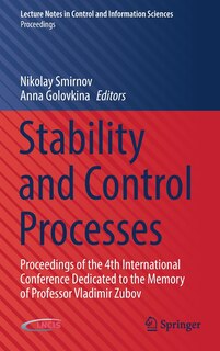 Front cover_Stability And Control Processes