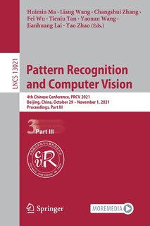 Couverture_Pattern Recognition and Computer Vision