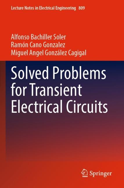 Couverture_Solved Problems for Transient Electrical Circuits