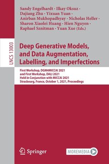Front cover_Deep Generative Models, and Data Augmentation, Labelling, and Imperfections