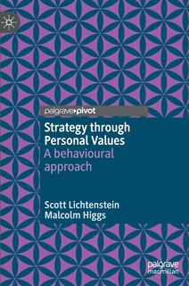 Front cover_Strategy Through Personal Values