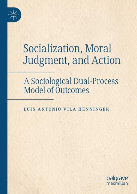 Couverture_Socialization, Moral Judgment, and Action
