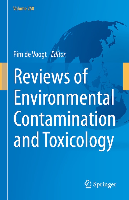 Front cover_Reviews Of Environmental Contamination And Toxicology Volume 258