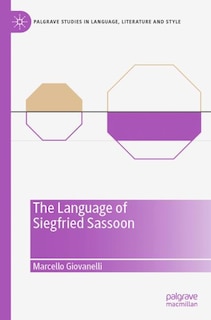 Front cover_The Language of Siegfried Sassoon