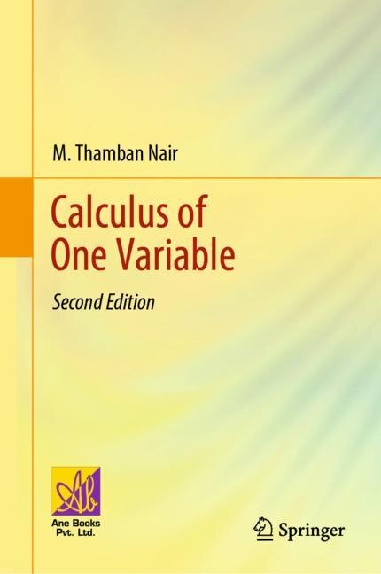Couverture_Calculus Of One Variable