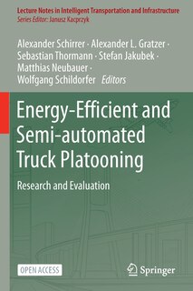 Front cover_Energy-efficient And Semi-automated Truck Platooning