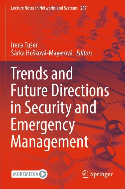 Front cover_Trends and Future Directions in Security and Emergency Management