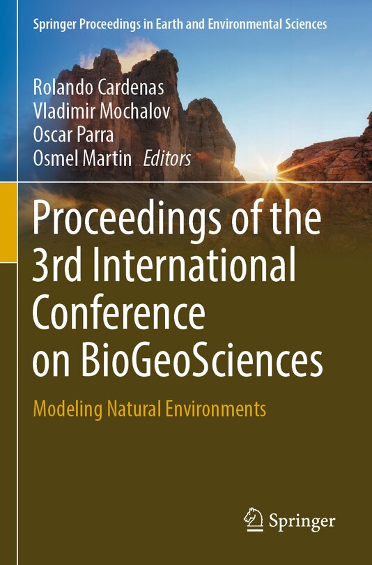Front cover_Proceedings of the 3rd International Conference on BioGeoSciences