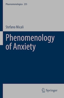 Front cover_Phenomenology of Anxiety