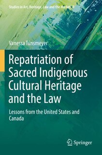 Couverture_Repatriation of Sacred Indigenous Cultural Heritage and the Law