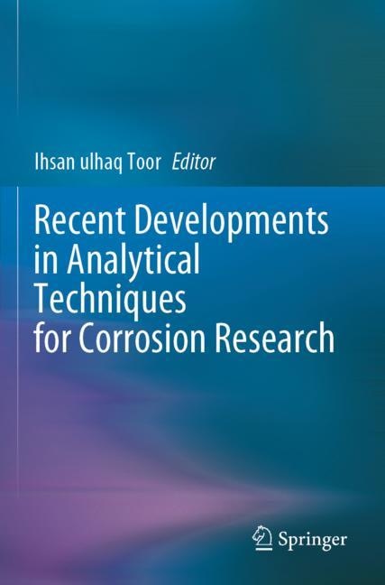 Front cover_Recent Developments in Analytical Techniques for Corrosion Research